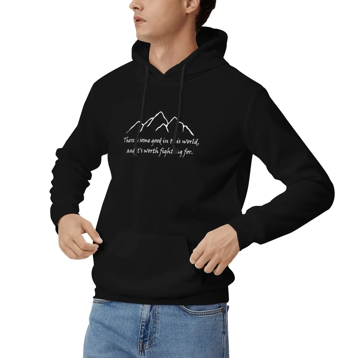 Samwise Quote Zipped Hoodies M - Winter Clothing Quotes recension och pris