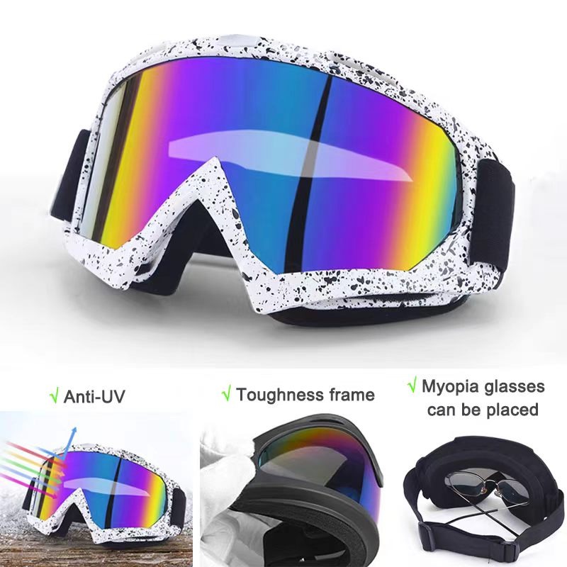 Oversized Helmet Goggles Men W - Snow Goggle Uv recension och pris