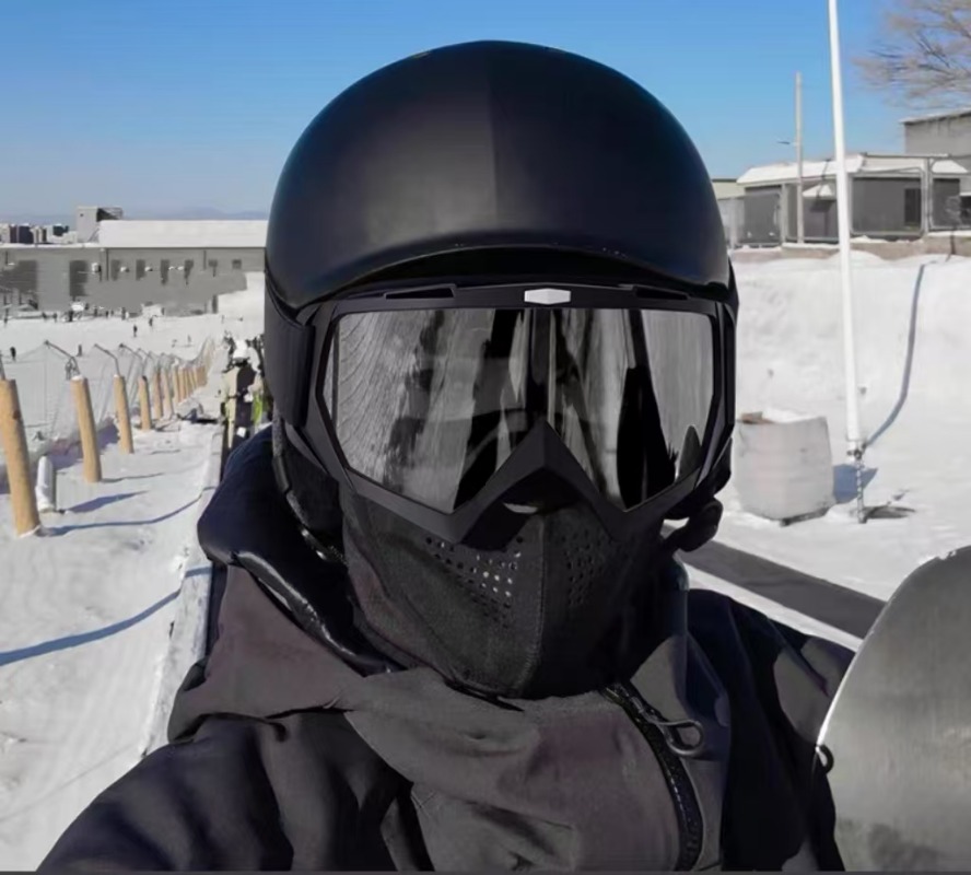 Oversized Helmet Goggles Men W - Snow Goggle Uv recension och pris