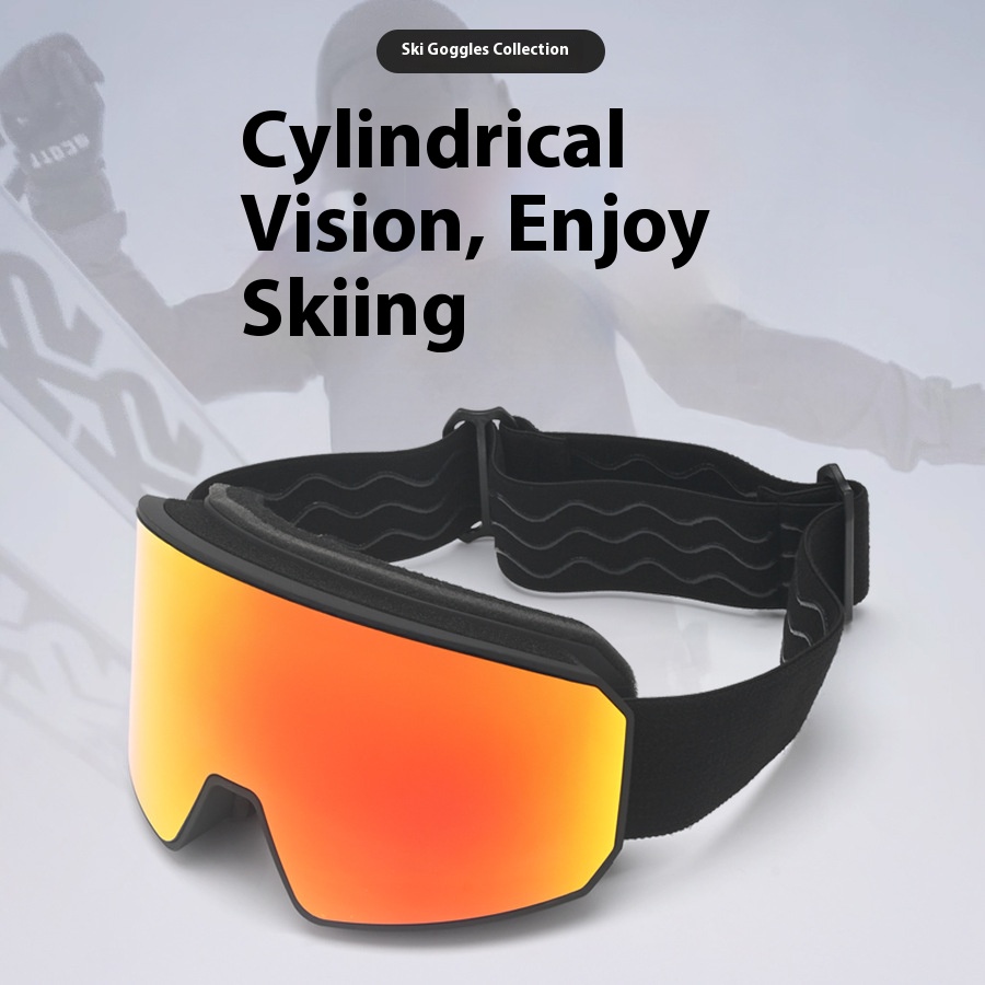 Ski Goggles Dual-Layer Anti-Fo - Snow Goggle Uv recension och pris