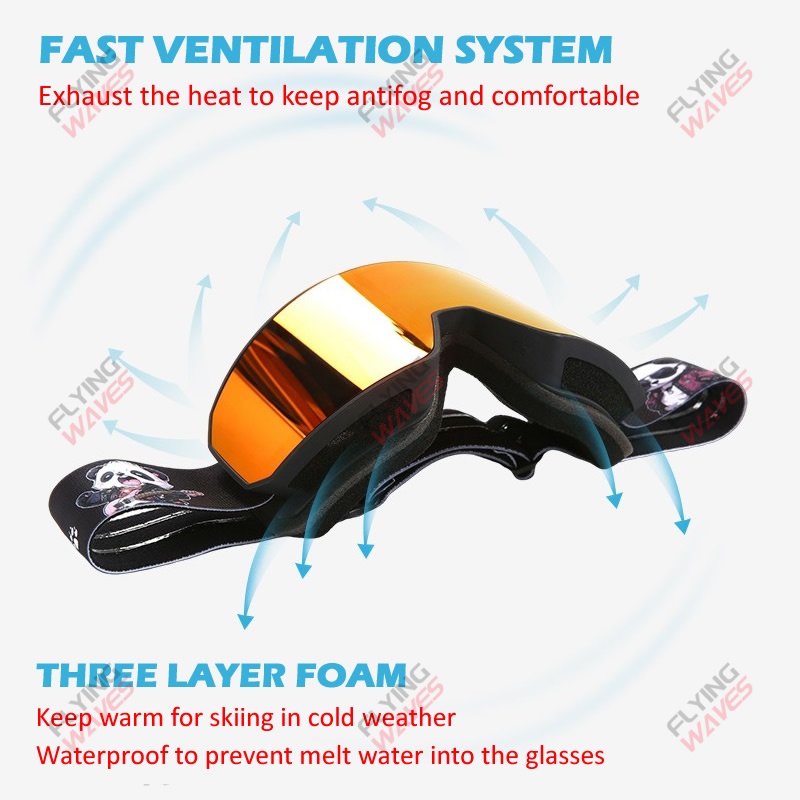 Full Ski Goggles Adults Snow G - Snow Goggle Uv recension och pris
