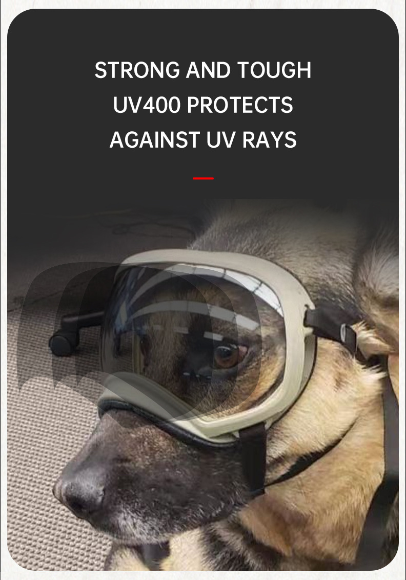 Color changing pet glasses dog - Snow Goggle Uv recension och pris
