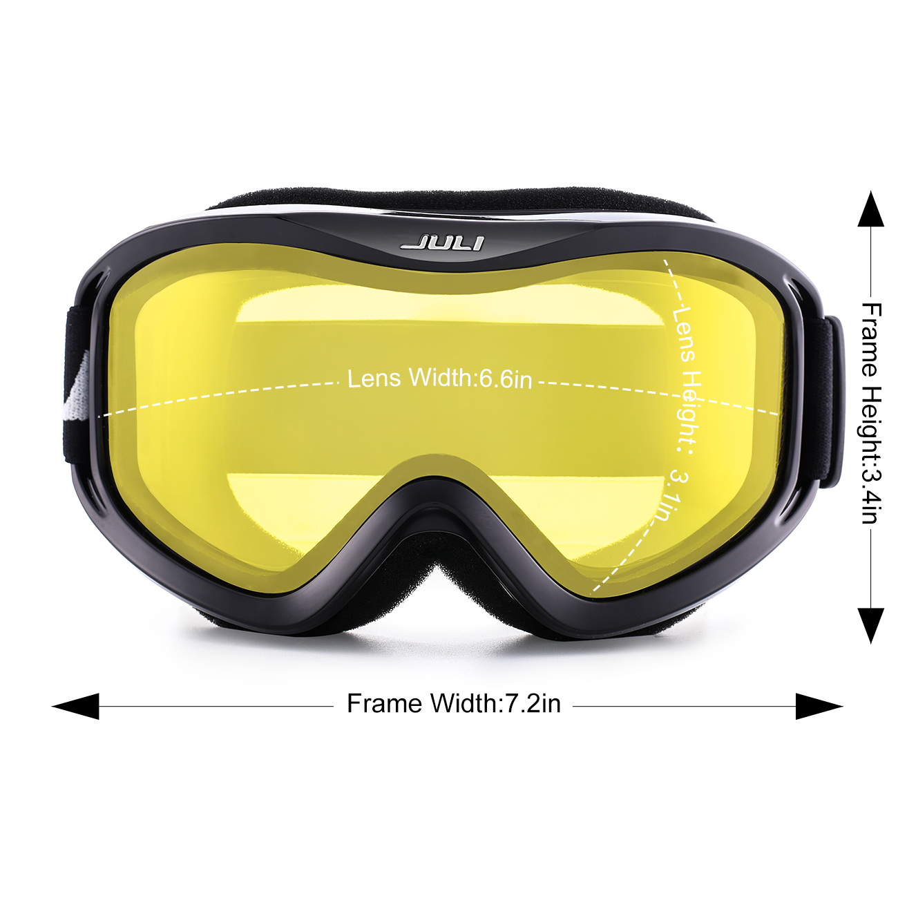 MAXJULI Professional Ski Goggl - Snow Goggle Uv recension och pris